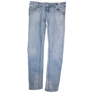 Women's American Eagle Outfitters Size 6 Skinny Blue Jeans